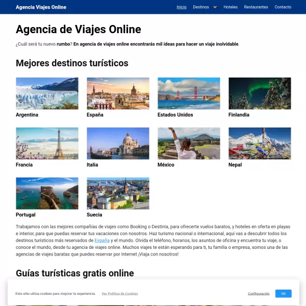 Agencia Viajes Online